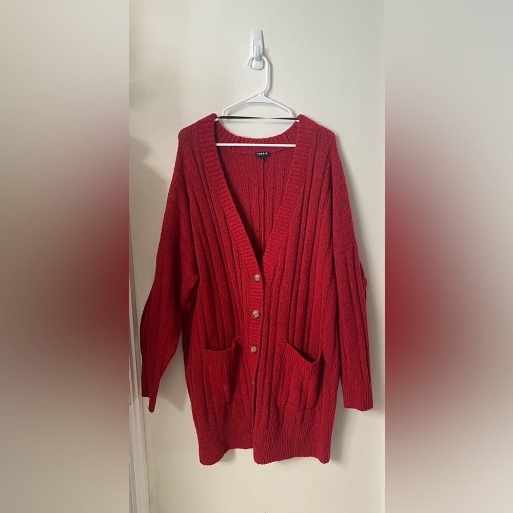 Long Cardigan 3X
